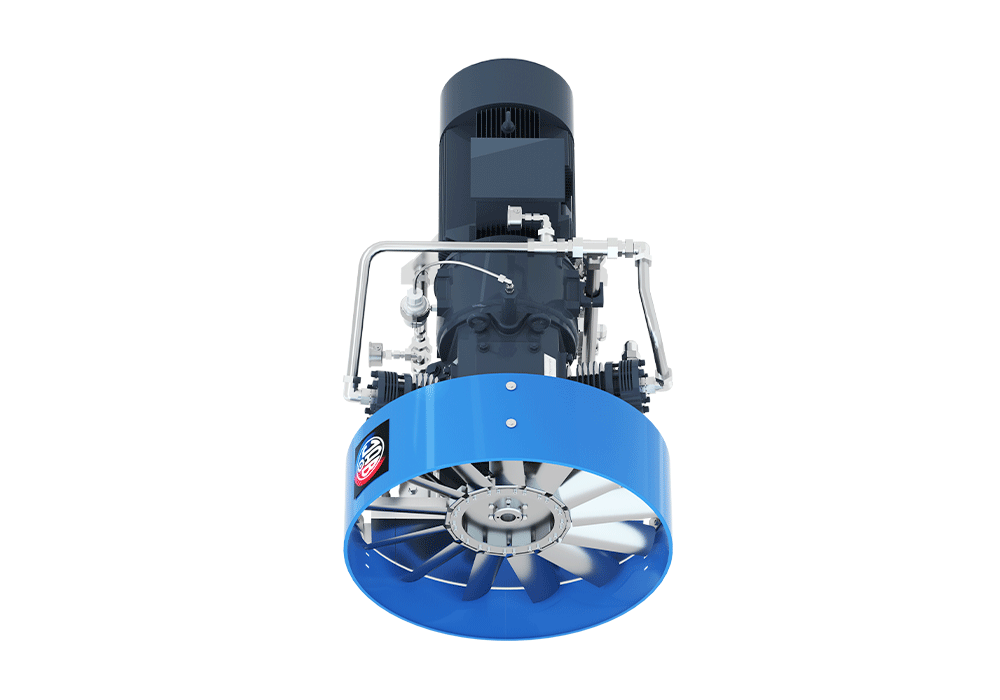 V 5461-2/40 Compressor Unit AIR COOLED LUBRICATED 1 STAGES 2 CYL 13bar inlet 434 m3/hr @ 30 bar  22 kW 1500RPM