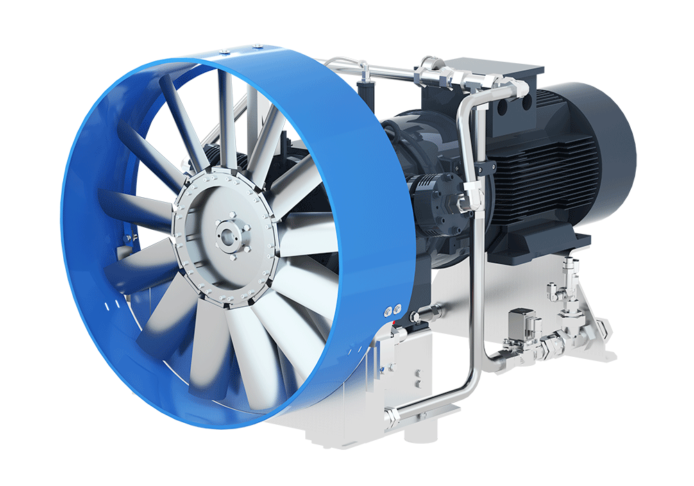 V 5461-2/40 Compressor Unit AIR COOLED LUBRICATED 1 STAGES 2 CYL 13bar inlet 434 m3/hr @ 30 bar  22 kW 1500RPM