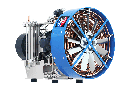 SV3000/70 Compressor Unit AIR COOLED LUBRICATED 3 STAGES 4 CYL  180 m3/hr @ 70 bar  45 kW 1500RPM