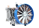 SVB450/250 Compressor Unit AIR COOLED LUBRICATED 4 STAGES 4 CYL  27 m3/hr @ 250 bar 11 kW 1500RPM