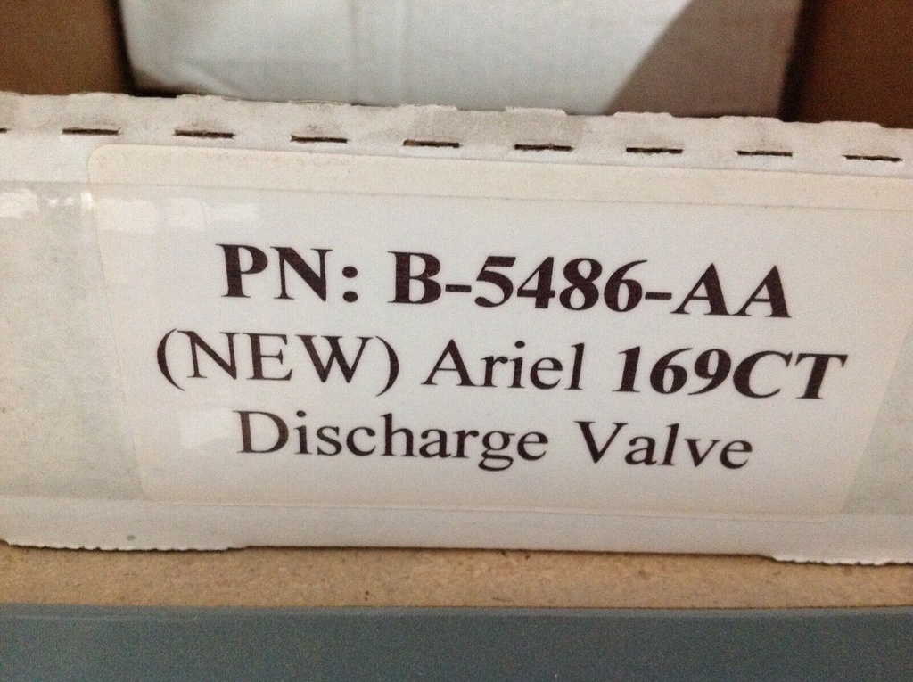 CS211018 Valve Ariel 169CT B-5486-AA Discharge Valve