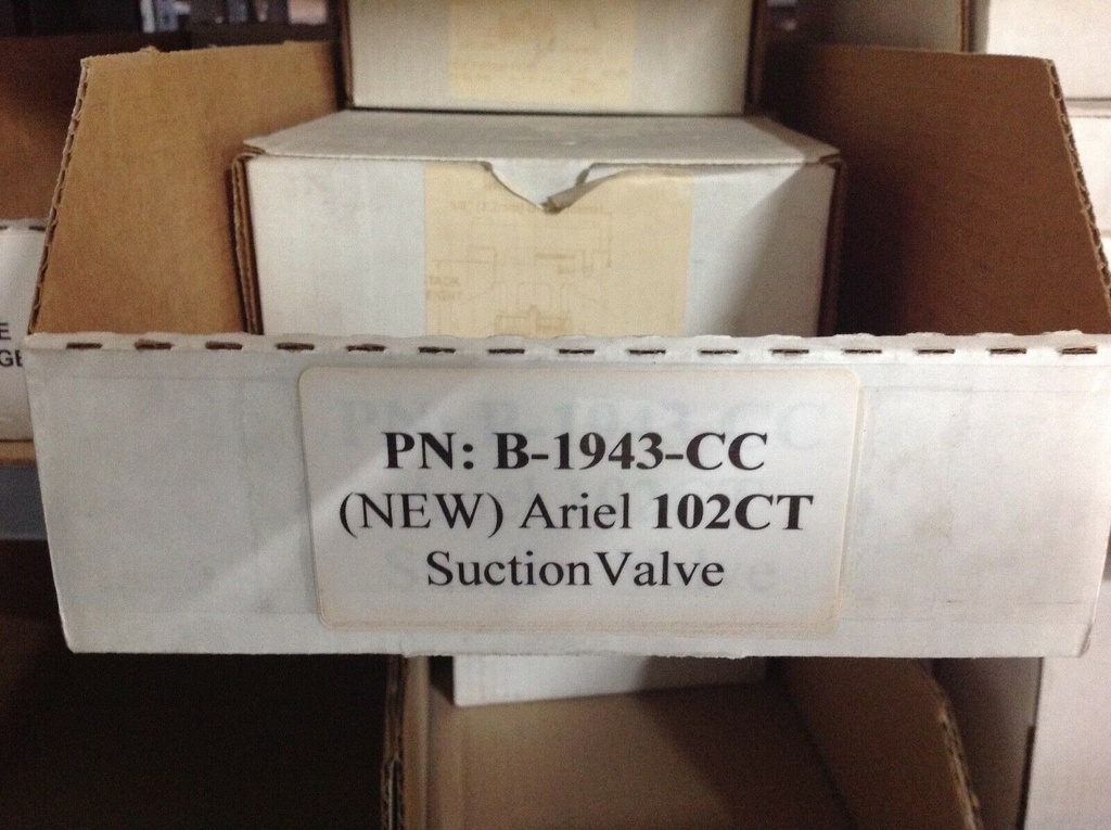 CS211024 Valve Ariel 102CT B-1943-CC Suction valve