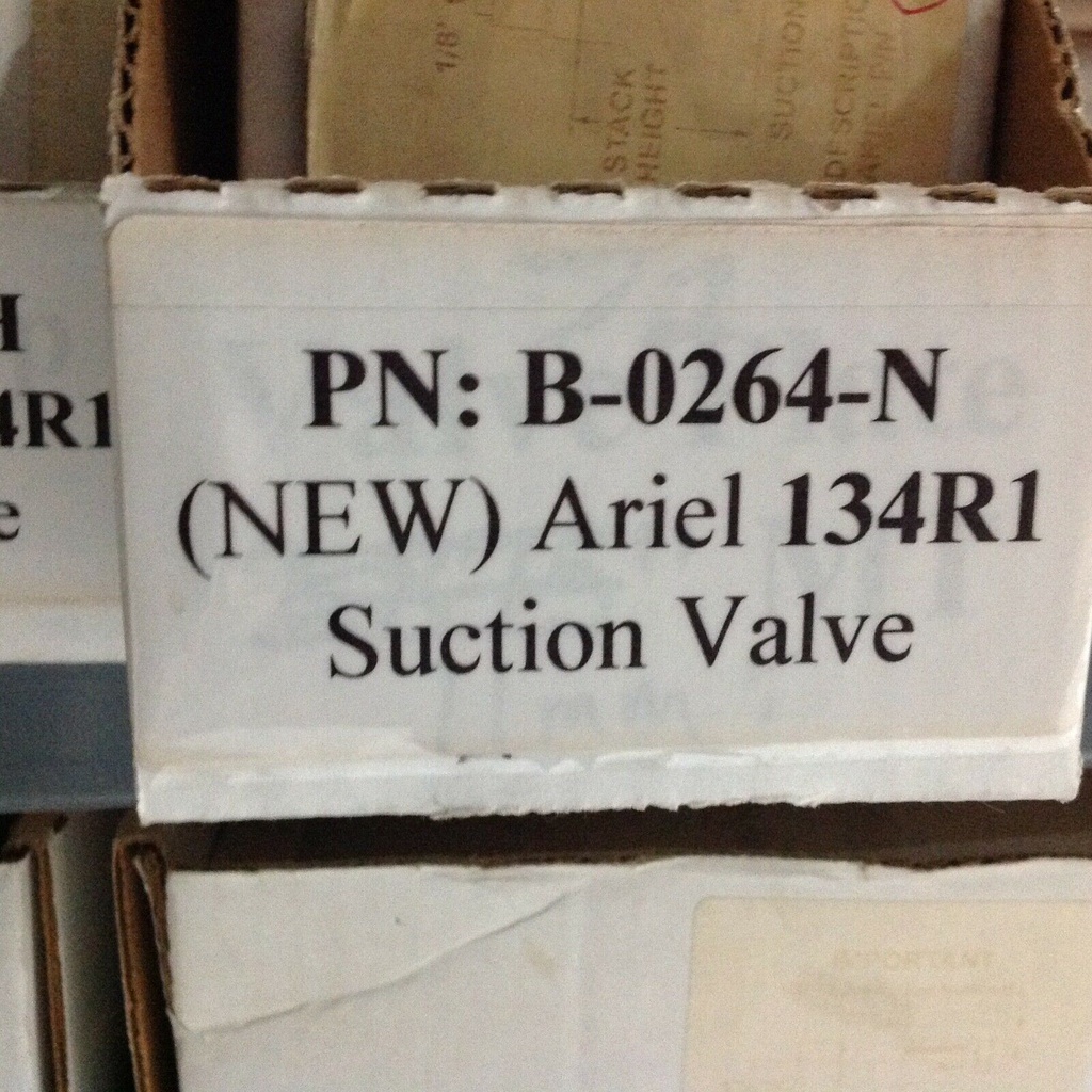CS211108 Valve Ariel Ariel 134R1 B-0264-H Suction Valve