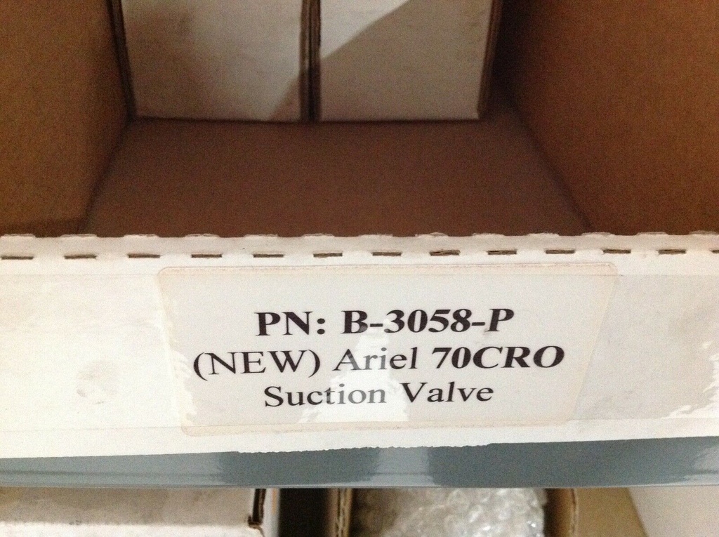 CS211030 Valve Ariel 70CRO B-3058-P Suction Valve