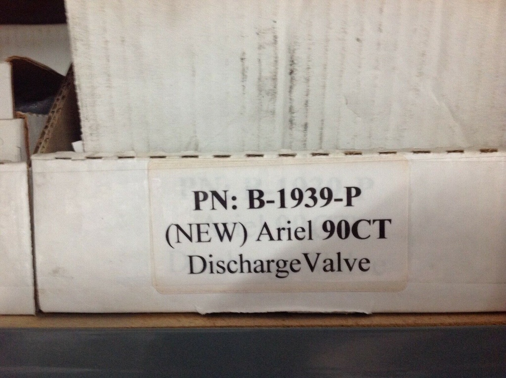 CS211033 Ariel 90CT B-1939-P Discharge Valve