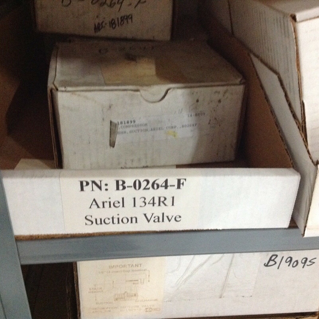 CS211112 Ariel 134R1 B-0264-F Suction Valve