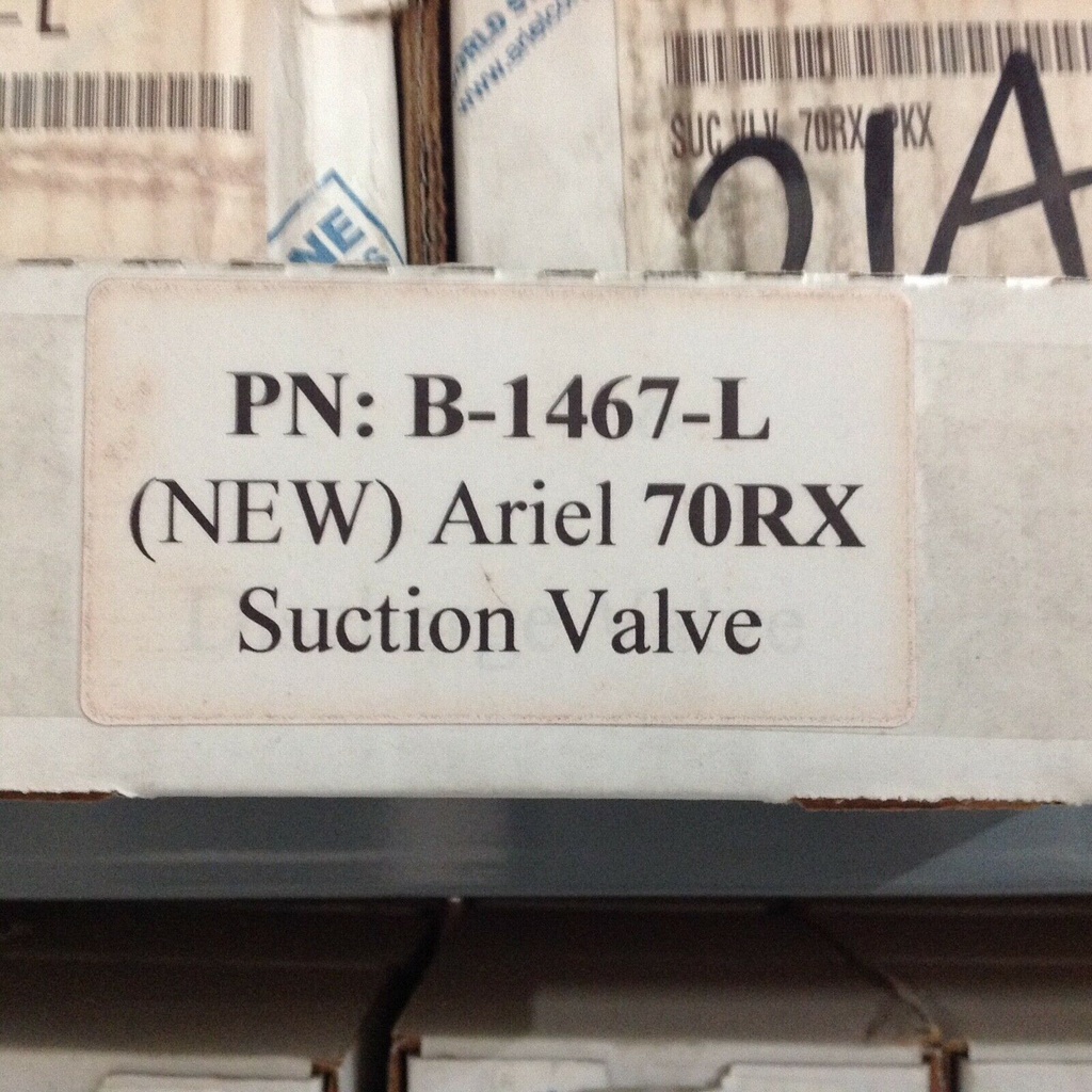 CS211114 Ariel 70RX B-1467-L Suction Valve