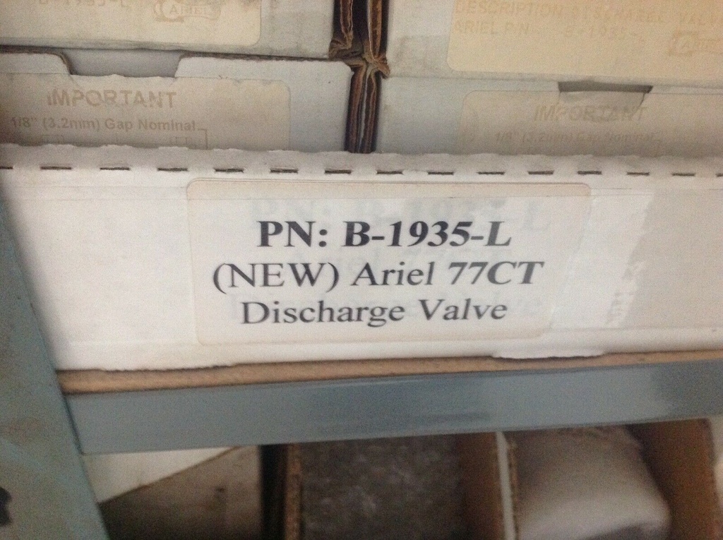 CS211116 Ariel 77CT B-1935-L Discharge Valve