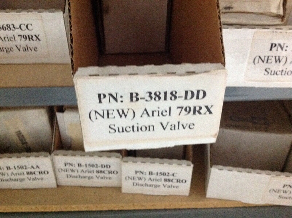 CS211117 Ariel 79RX B-3818-DD Suction Valve