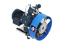 SV125/40He Compressor Unit AIR COOLED LUBRICATED 2 STAGES 2 CYL 7.5 m3/hr @ 40 bar  3 kW 1000RPM