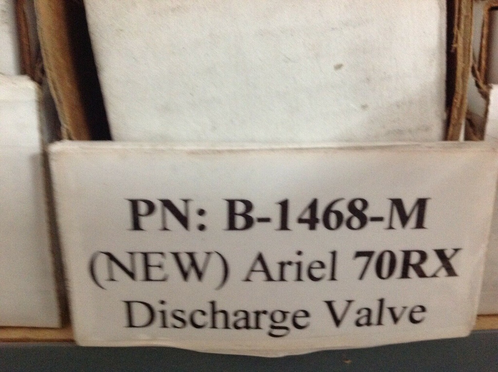 CS211122 Ariel 70RX Discharge Valve B-1468-M