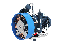 SV125/40He Compressor Unit AIR COOLED LUBRICATED 2 STAGES 2 CYL 7.5 m3/hr @ 40 bar  3 kW 1000RPM