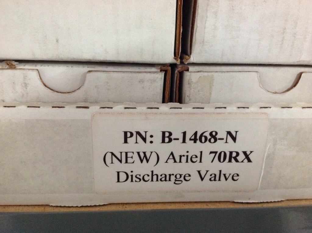 CS211123 Ariel 70RX B-1468-N Discharge Valve