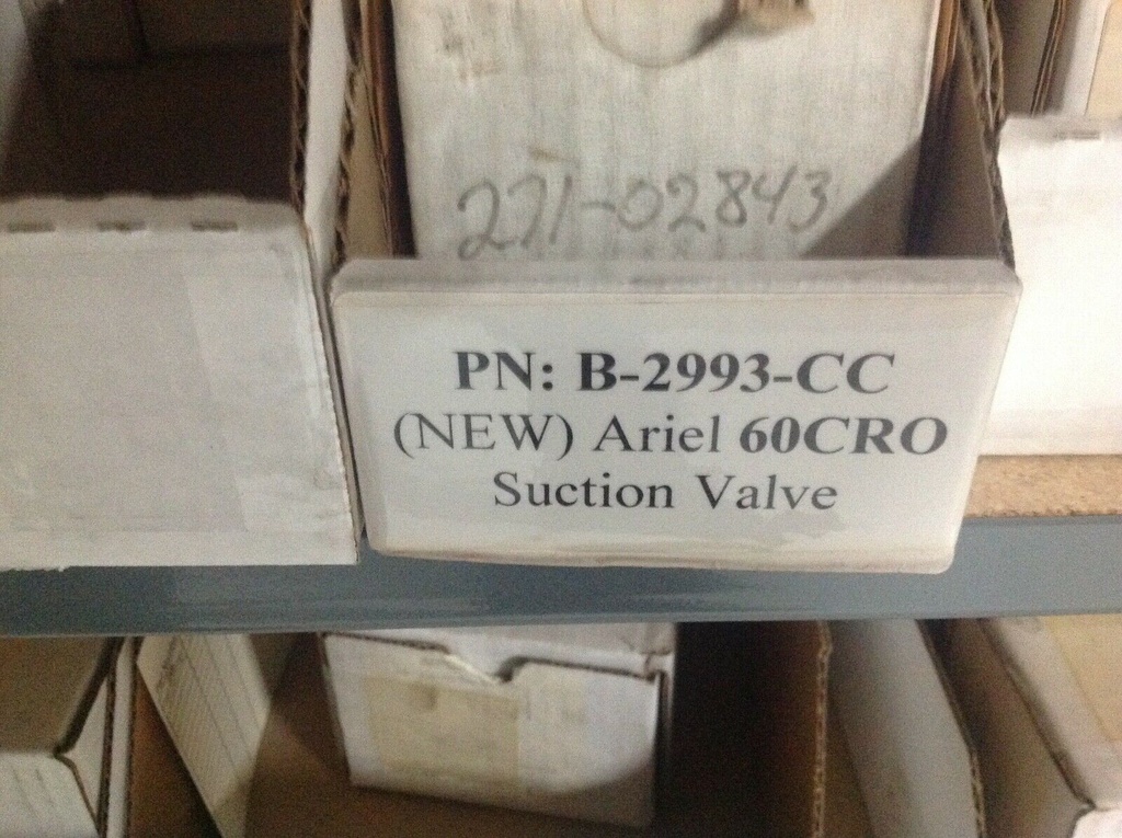 CS211124 Ariel 60CRO B-2993-CC Suction Valve