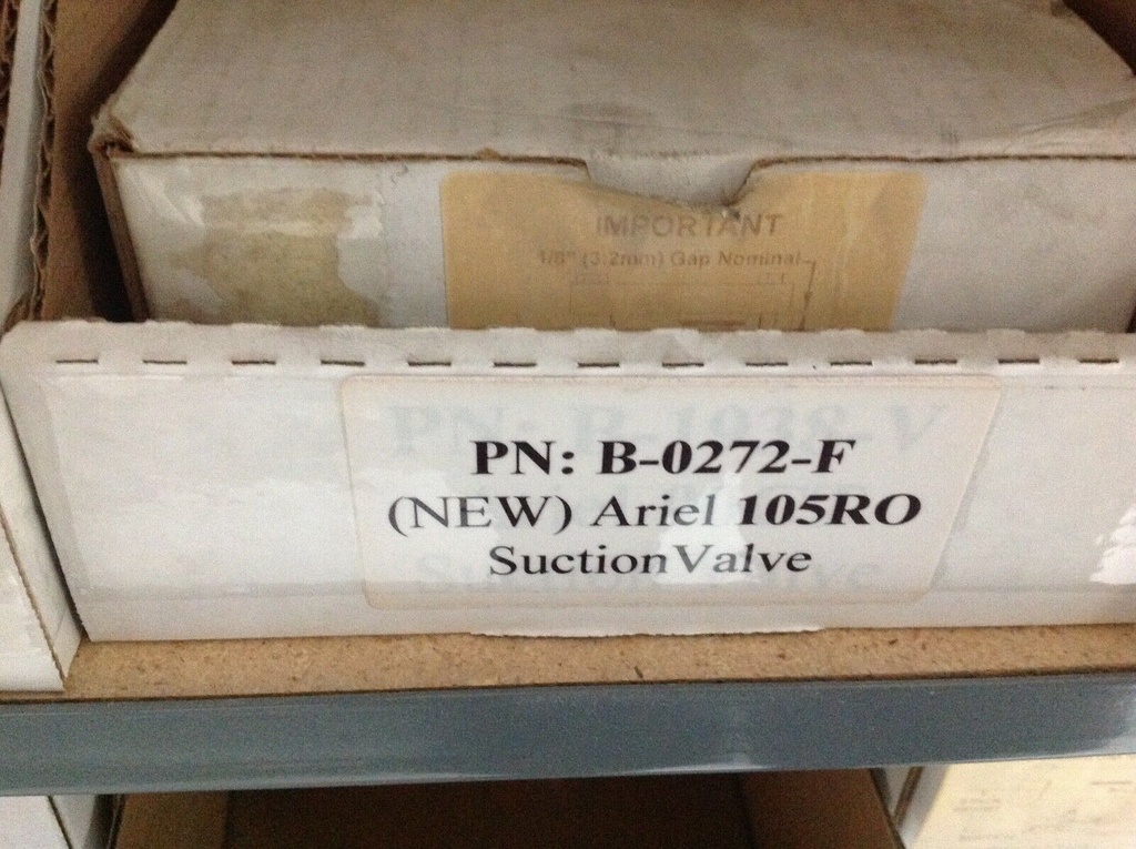 CS211125 Ariel 105RO B-0272-F Suction Valve
