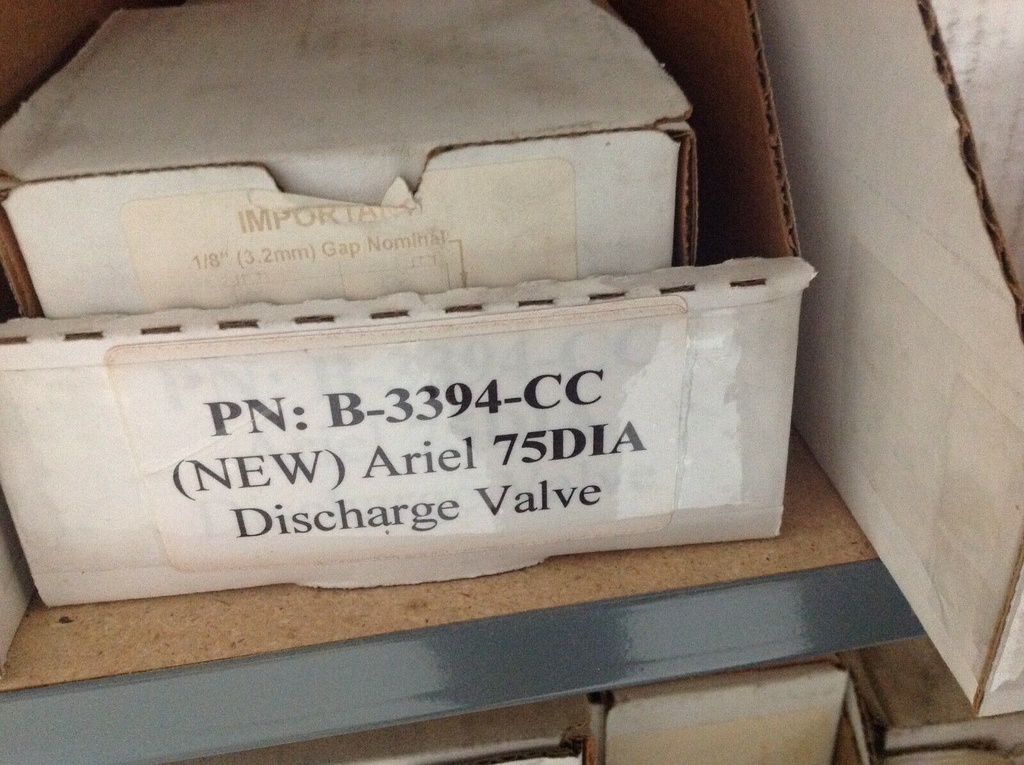 CS211127 Ariel 75DIA B-3394-CC Discharge Valve
