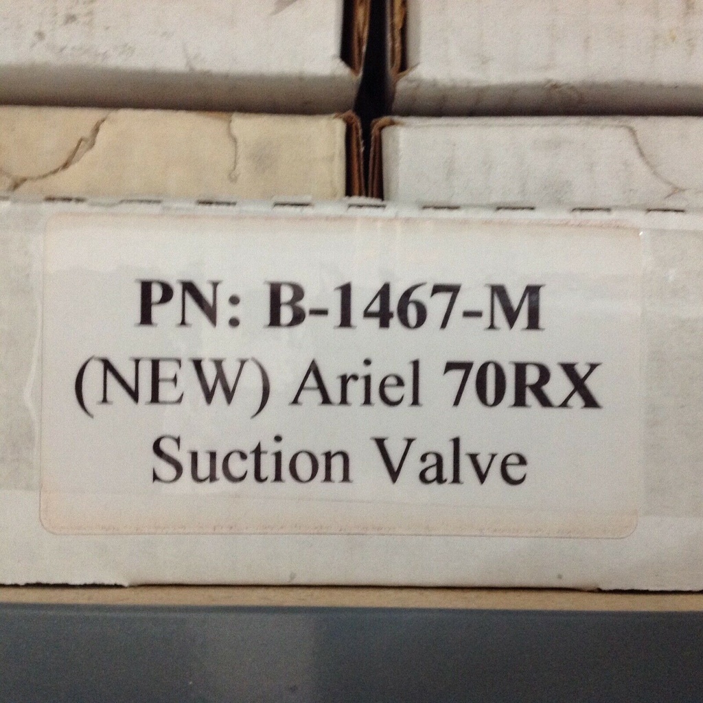 CS211129 Ariel 70RX B-1467-M Suction Vale