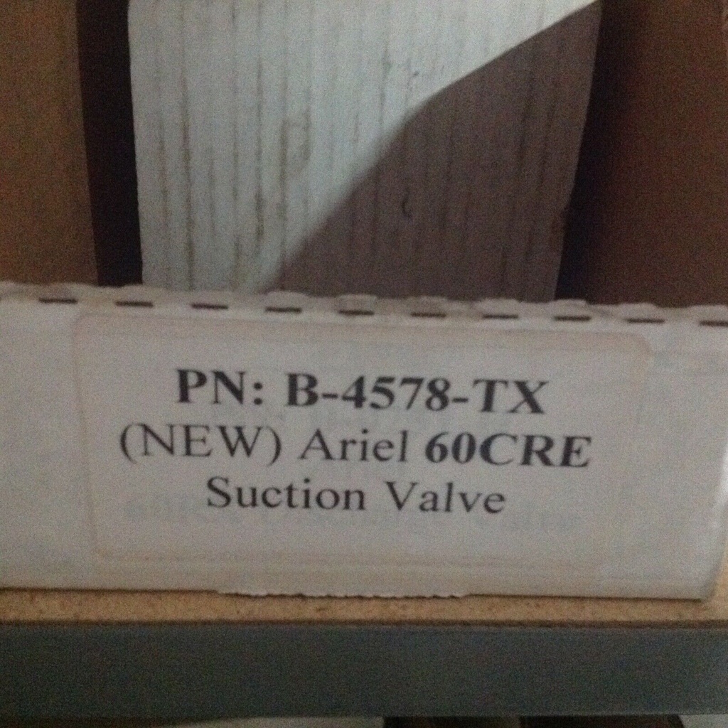 CS211131 Ariel 60CRE B-4578-TX Suction Valve