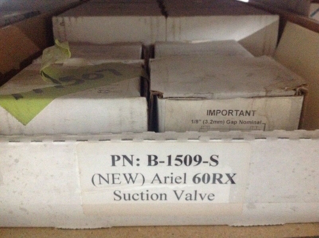 CS211132 Ariel 60RX B-1509-S Suction Valve