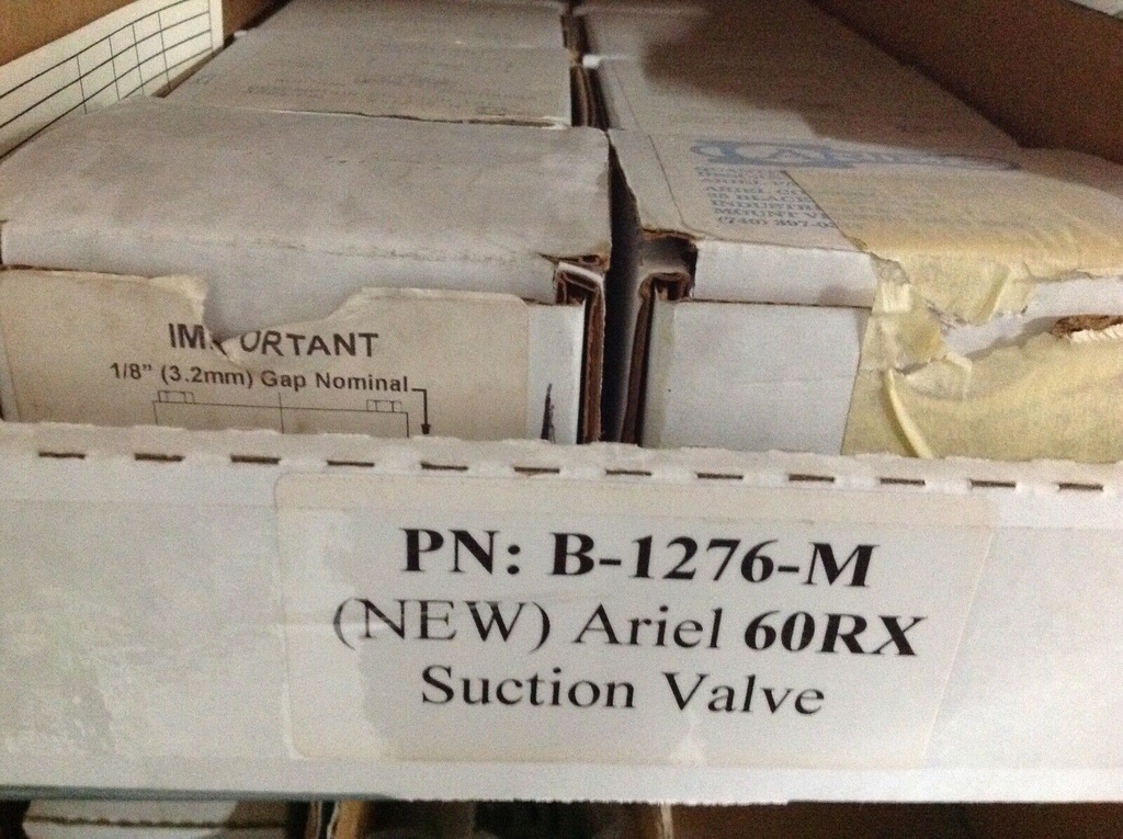 CS211134 Ariel 60RX B-1276-M Suction Valve