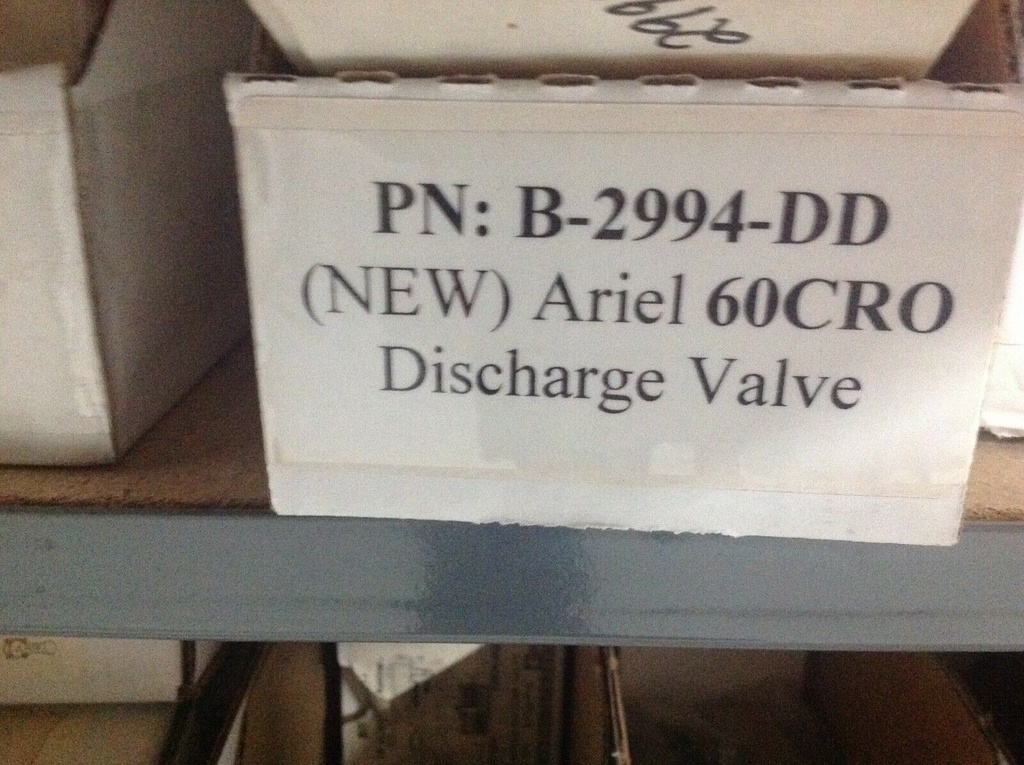 CS211139 Ariel 60CRO B-2993-BB Suction Valve
