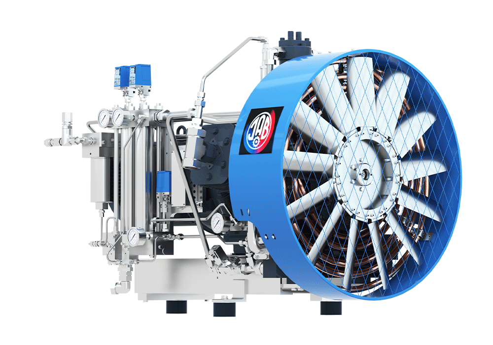 SV1400/60NG Compressor Unit AIR COOLED LUBRICATED 3 STAGES 3 CYL .3 bar inlet 108 m3/hr @ 60 bar  30 kW 1500RPM