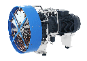 SV2400/40He Compressor Unit AIR COOLED LUBRICATED 3 STAGES 4 CYL 141 m3/hr @ 40 bar  37 kW 1500RPM