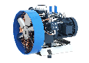 Compressor Unit AIR COOLED LUBRICATED 4 STAGES 4 CYL 181 m3/hr @ 40 bar  45 kW 1500RPM