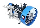 SV1101/120 Compressor Unit AIR COOLED LUBRICATED 3 STAGES 3 CYL 66 m3/hr @ 120 bar  22 kW 1500RPM