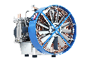 SVB1300/350 Compressor Unit AIR COOLED LUBRICATED 4 STAGES 4 CYL  83 m3/hr @ 350 bar 37 kW 1500RPM
