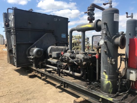 CS211105 Natural Gas Compressor 400 HP Electric Drive Ariel Model JGA-4-2