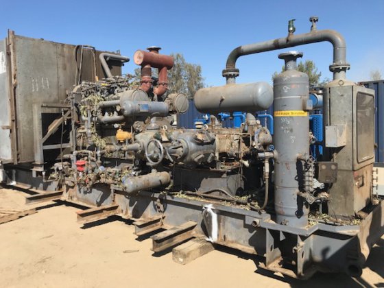CS211107 Natural Gas Compressor Cat G398NA /Ariel JGR-4-3